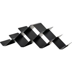Zone Denmark Rocks wijnrek 51.3x20x17 cm zwart 26657