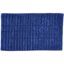 Zone Denmark Tiles badkamermatje 80x50 cm rechthoekig blauw 31574