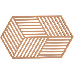 Zone Denmark Hexagon keukenstandaard 24x14x cm rood 31616