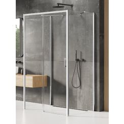 New Trendy Prime douchecabine 120x90 cm rechthoekig chroom glans/helder glas K-0822