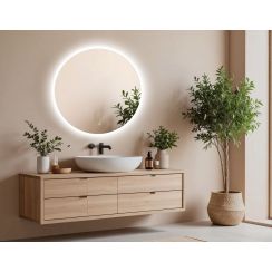 Venti Koło Led spiegel 70x70 cm rond met verlichting 5907459662757