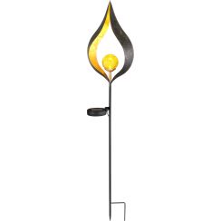 Globo Lighting Solar grondlamp 1x0.06 W bruin 33467