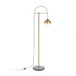 GTV Abies staanlamp 1x40 W gouden LP-ABIESF-40-DEC