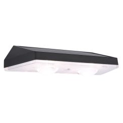 Globo Lighting Solar wandlamp 1x0.4 W zwart 36499