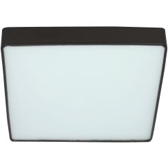 Candellux Quattro plafond 1x18 W zwart 10-31952