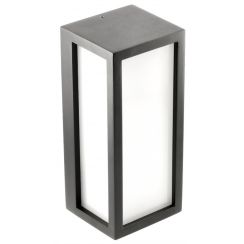 GTV Vasti buitenwandlamp 1x12 W zwart OS-VASE27B-10