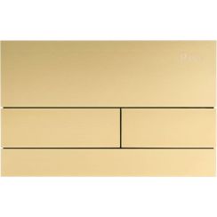 Rea T Steel spoelknop voor het toilet gouden REA-E0055
