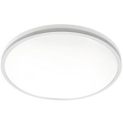 GTV Tula plafond 1x24 W wit-grijs LD-TUL24W-NW-80