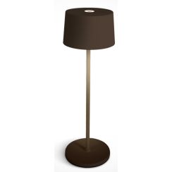 One Light Prionia tafellamp 1x3.3 W bruin 61082A/BR