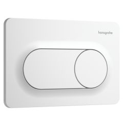 Hansgrohe iFrame Original S spoelknop voor het toilet wit 66002700