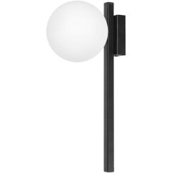 Kaja Korfu wandlamp 1x10 W wit-zwart K-5462