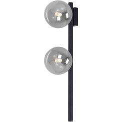 Kaja Paxi wandlamp 2x10 W zwart-grafiet K-5468