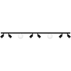 Kaja Swing plafondlamp x10 W wit-zwart K-5494