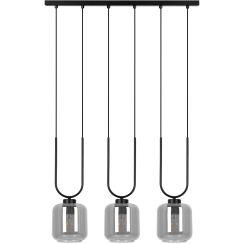 Kaja Bono hanglamp 3x15 W zwart-grafiet K-5586