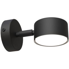 Emibig Sora wandlamp 1x12 W zwart 1440/K1