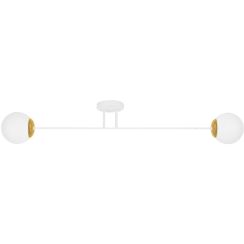 Kaja Elmo plafondlamp 2x10 W wit-gouden K-5315