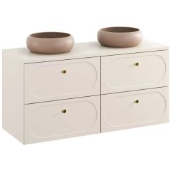Set kast Comad Donna Sand DONNA SAND 82-60-46-2S, wastafel Comad Wiki UN-WIKI-MC, SAND 89-120-46 M