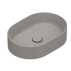 Catalano Zero wastafel 50x35 cm ovaal opbouw glans 0122500032