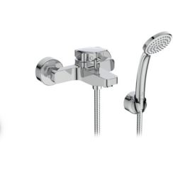 Ideal Standard Ceraplan bad- en douchekraan wand met thermostaat chroom BD258AA