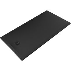 Kludi Terra rechthoekige douchebak 160x80 cm zwart 08DW0539