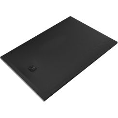 Kludi Terra rechthoekige douchebak 140x90 cm zwart 09DW0639