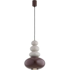 Argon Diego hanglamp 1x5 W bruin-beige 8820