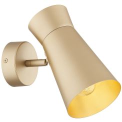 Argon Lord wandlamp 1x7 W gouden 8764