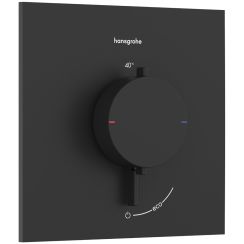 Hansgrohe Ecostat Comfort E douchekraan inbouw met thermostaat zwart 33710670