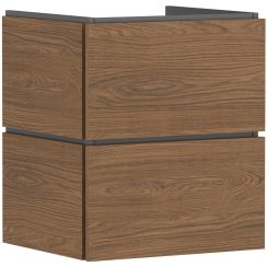 Hansgrohe Xilesa E kast 53x47x62 cm hangend onder de wastafel eik 54252550