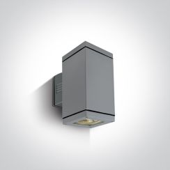 One Light Stromi buitenwandlamp 1x75 W grijs 67132A/G