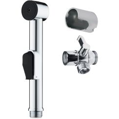 Deante Bidetta douchekopset voor bidet wand chroom ANW_041C