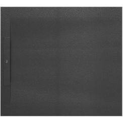 Roca Pyros vierkante douchebak 90x90 cm onyx AP90138438403640