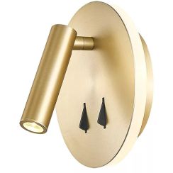 Mantra Cayman wandlamp 1x6 W gouden 7853