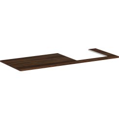 Hansgrohe Xelu Q badkamerblad op kast 136x55 cm noot 54098630