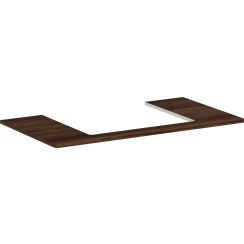 Hansgrohe Xelu Q badkamerblad op kast 98x55 cm noot 54110630