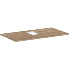 Hansgrohe Xelu Q badkamerblad op kast 98x55 cm eik 54121230