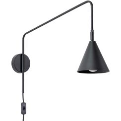 Sollux Lighting Nox wandlamp 1x10 W zwart SL.1697