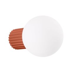 Sollux Lighting Halo wandlamp 1x8 W wit-rood SL.1727