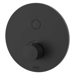Kronenbach Smart Push douchekraan inbouw zwart 19043001SM
