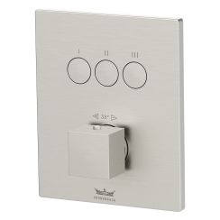Kronenbach Smart Push bad- en douchekraan inbouw met thermostaat || 19046003ES