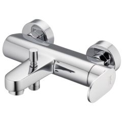 Kronenbach Plana 2.0 bad- en douchekraan wand chroom 3742173KB