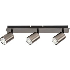 Rabalux Gerhard plafondlamp 3x15 W grijs 73073