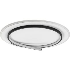 Rabalux Niloo plafond 1x40 W wit-zwart 71366