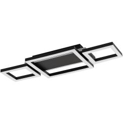 Rabalux Donya plafondlamp 4x24 W wit-zwart 71374
