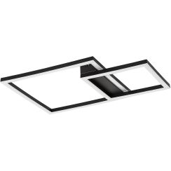 Rabalux Heleth plafondlamp 2x24 W wit-zwart 71376