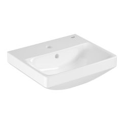 Grohe Euro Ceramic wastafel 45x38.5 cm rechthoekig klassiek wit glans 102435SH00