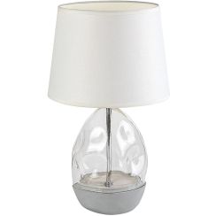 Rabalux Apolonia tafellamp 1x40 W wit-doorzichtig 74227