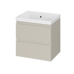 Cersanit Moduo wastafel met kast 60 cm beige S4013-008