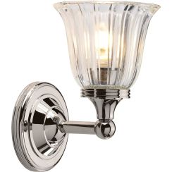 Elstead Lighting Austen wandlamp 1x3 W nikkel BATH-AUSTEN1-PN