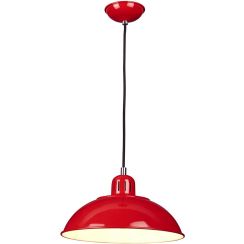 Elstead Lighting Franklin hanglamp 1x60 W rood FRANKLIN-P-RED